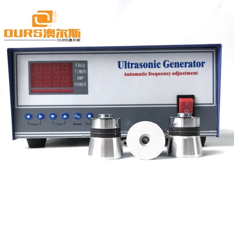 1200W Digital Ultrasonic Generator With Customized Ultrasonic Transducer For Ultrasonic Water Bath Cleaning