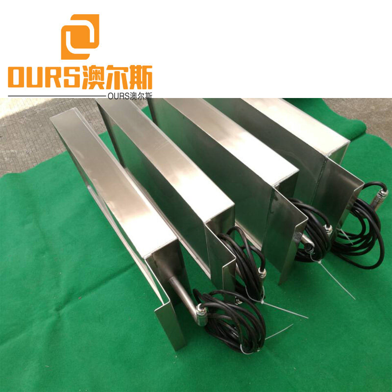 28KHZ/40KHZ 7000W power ultrasonic transducers with vibrating plate radiators For Cleaning Electronic Parts