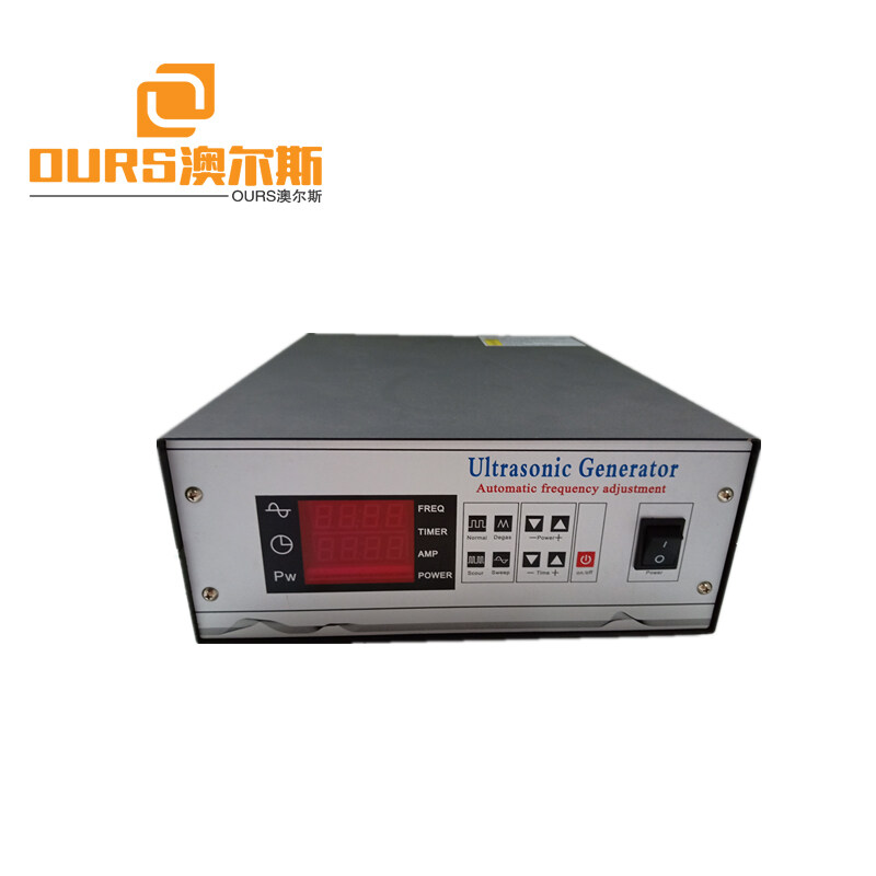 1800W Ultrasonic Cleaner Submersible Transducer Piezoelectric Ultrasonic Generator