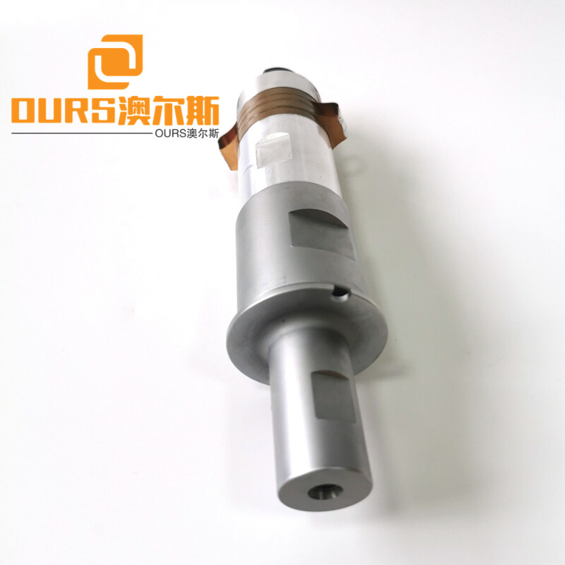 20khz 2000w Ultrasonic Plastic Welding Transducer With Booster For Hair Dryer Welding