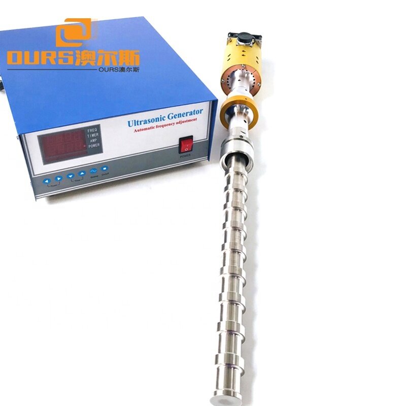 High Performance Ultrasonic Tubular Transducer Vibrating Rod 1-2KW Used For Industrial Emulsifier Mixer