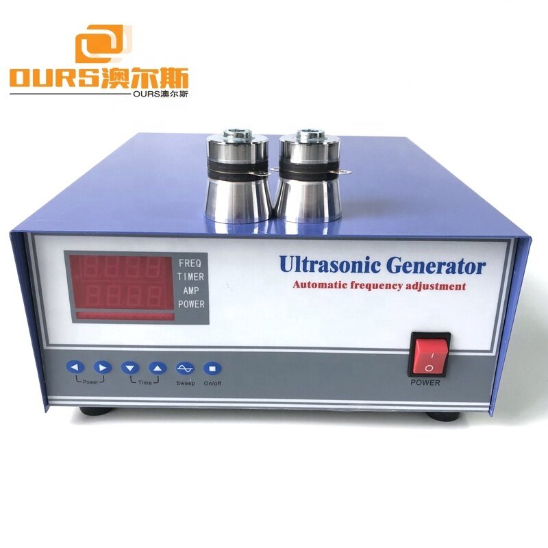 Cable Making Ultrasonic Packs Cleaning Equipment Transducer Power Supply 1200W Ultrasonic Generator