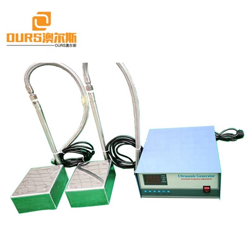 Industrial Cleaning Tank Waterproof Ultrasonic Transducer Mounting Plate 40K 1000W For Vibration Cleaning Machine