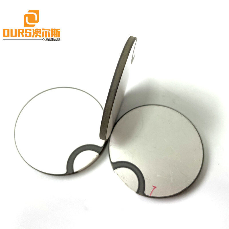 50*3MM Piezoelectric Ceramic Plate PZT Disc Element For Making Ultrasonic Transducer Cleaner