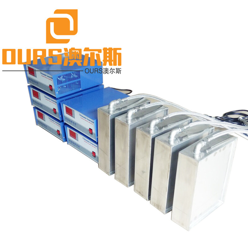 28khz/40khz SS316 Stainless Steel Made 7000W Submersible Industrial Ultrasonic transducer boxes