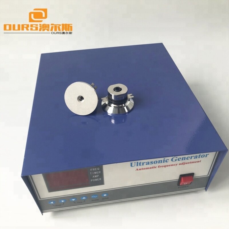 Connectable to PLC power adjustable 1000w ultrasonic cleaning transducer 20khz generator