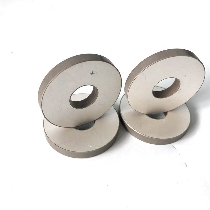 Hot Sale Made In China 50x17x6.5mm P8 Ring Piezoelectric Ceramic Materials Vibration Sensor Ceramic Parts