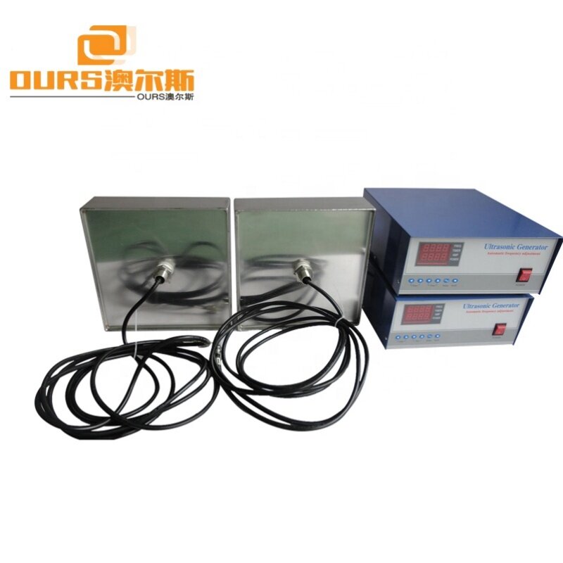 1500W Stainless Steel Submersible Ultrasonic Transducer 20-40K Submersible Type Ultrasonic Cleaning Transducer