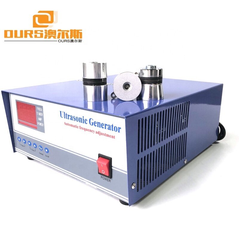 600W Low Power Ultrasonic Generator Used In Drive Ultrasonic Cleaning Equipment 220V 20-40 Frequency Adjusted Generator