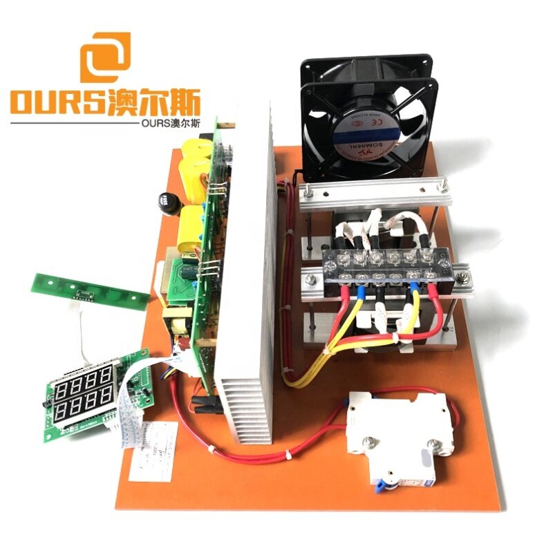 17K-40K Various Frequency Ultrasonic Electric Board/Cleaning Generator 1500W Industry Vibrator Cleaning Machine Driver
