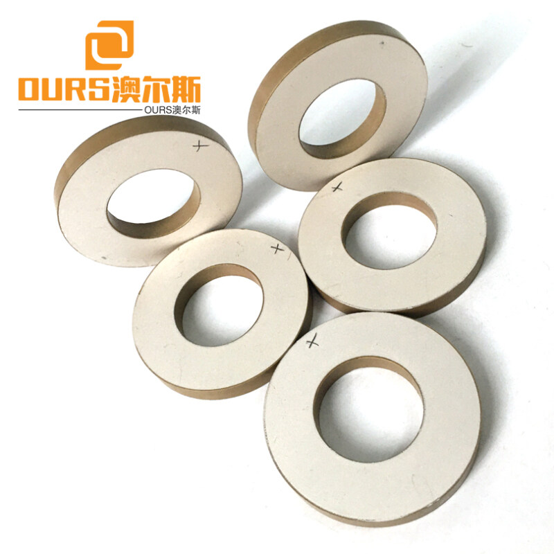 PZT-8  OD50*ID17*5mm ultrasonic transducer ultrasonic ring Piezo ceramic ring
