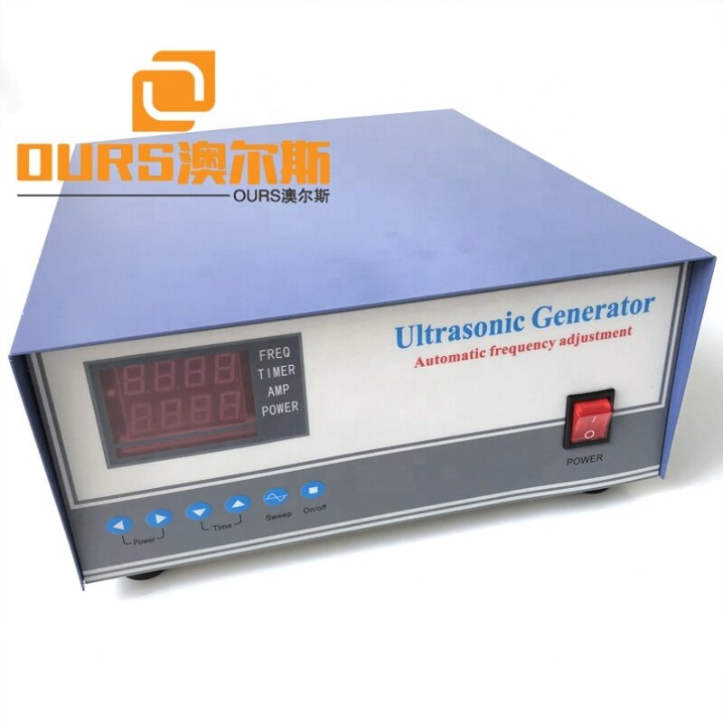 135K High Frequency Cleaner Ultrasonic Sweep Frequency Generator Industrial Cleaner Slot Generator Box With Digital Control