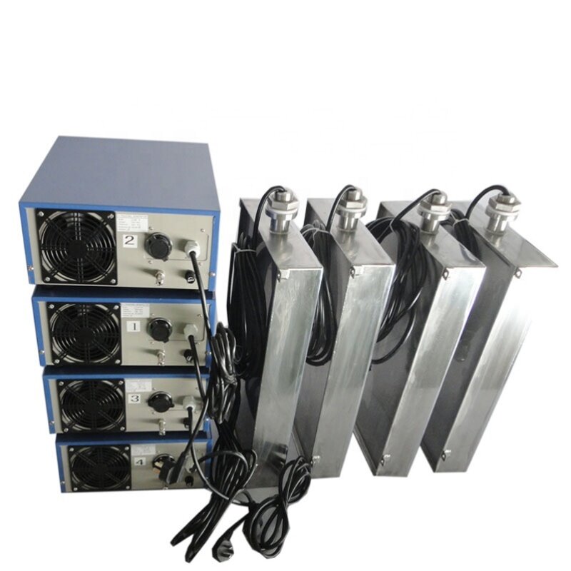 Hardware Machinery Parts Ultrasonic Cleaning Machine 28/40KHz 600W Ultrasonic Submersible Transducer Cleaning Pack