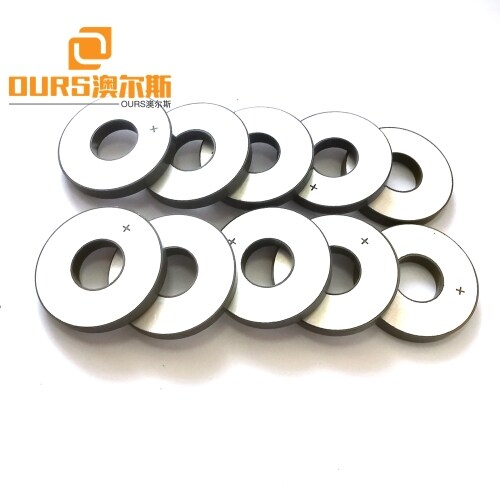 38.1*13*6.35mm PZT-4 Material Piezoelectric Ceramic Disc For 40KHz Ultrasonic Cleaner Transducer