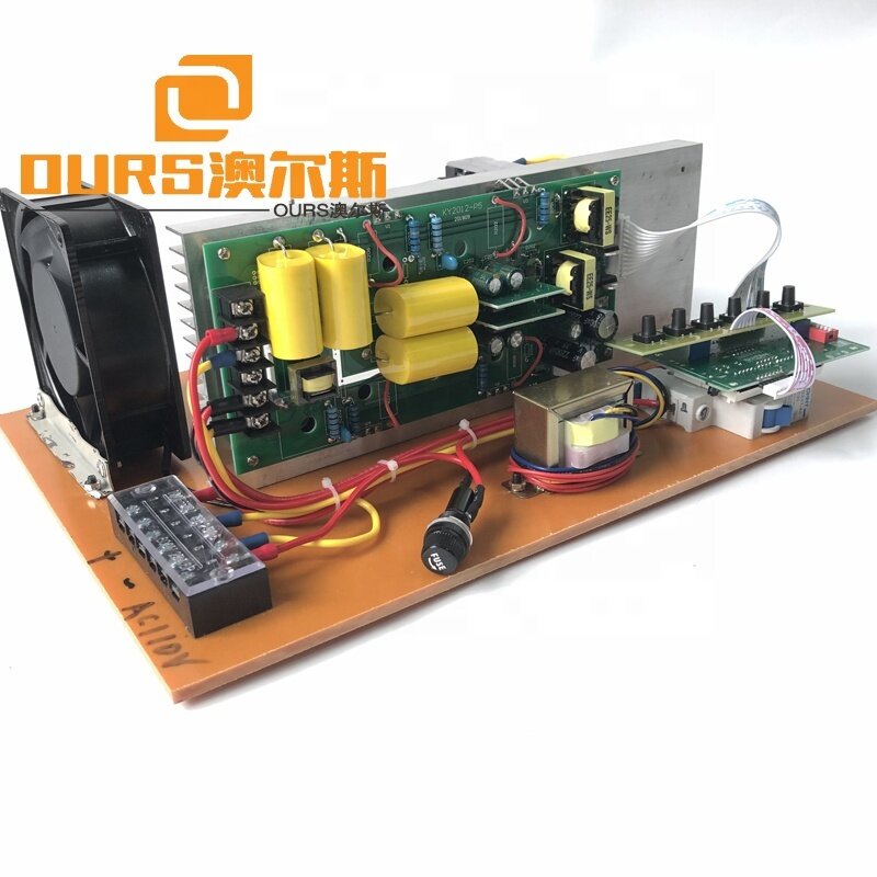 600W Ultrasonic Pulse Generator 40K 110V AC Cleaning PCB Driving Cleaning Piezoelectric Transducer With CE