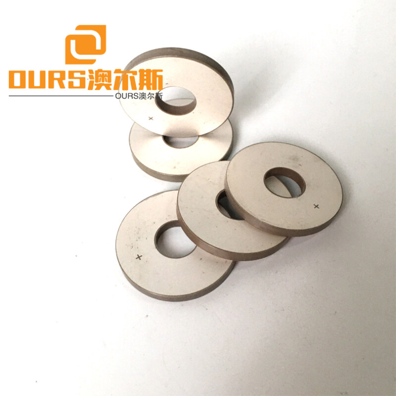Good Heat Resistance 50X20X6mm PZT8 Ultrasonic Piezoceramic Ring For Ultrasonic Welding Vibration