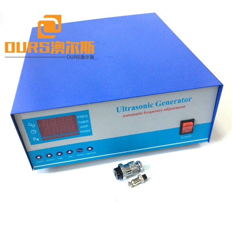 20KHZ 1200W Low Frequency Ultrasonic Generator Adjustable Power For Cleaning Industrial Parts