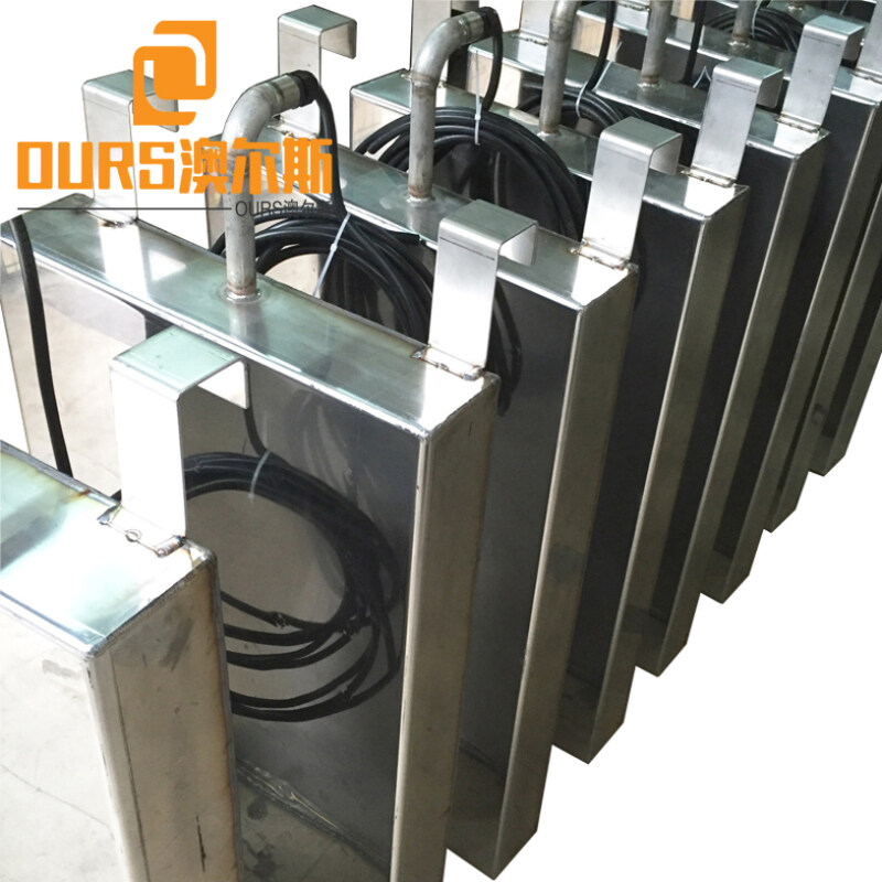 1000W 25KHZ/40khz/80khz Multi-frequency Immersible Ultrasonic Transducer Plate Cleaning for Auto parts