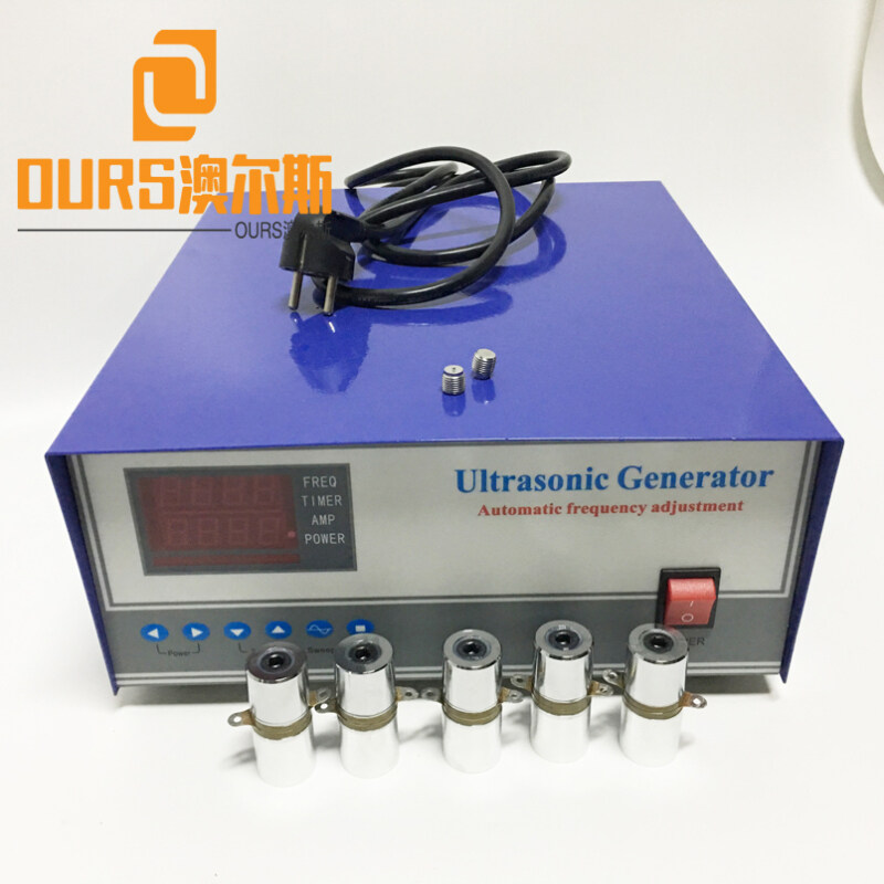 1800w Digital Ultrasonic Cleaning Sensor Generator For Electroplating Ultrasonic Vibration Plate