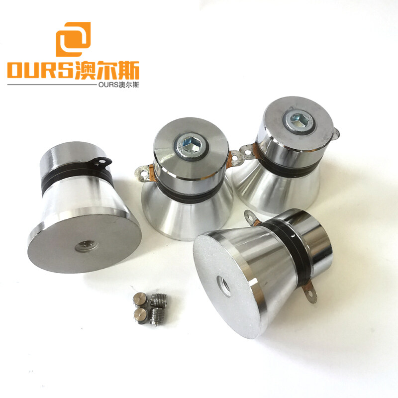 High Mechanical Quality 100W 28KHZ PZT 4 or PZT 8 Transducer for Cleaner
