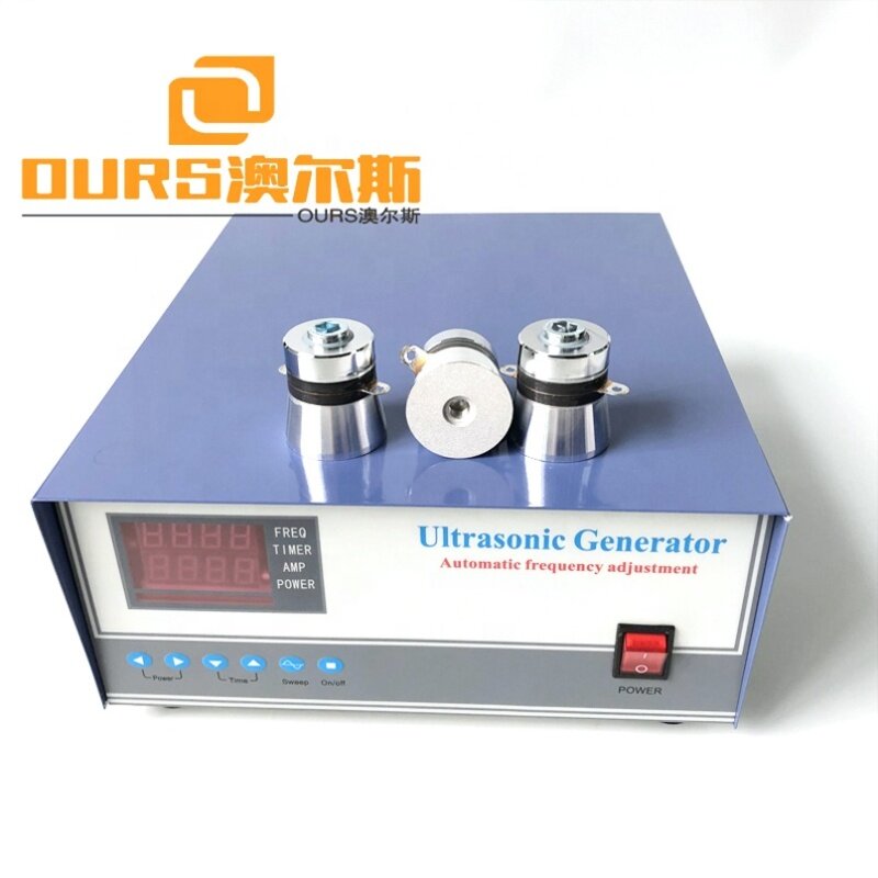Ultrasonic Generator Variable Frequency Signal Output For Cleaning Ultrasound Transducer Drive 20K-40K Piezo Power Source Box