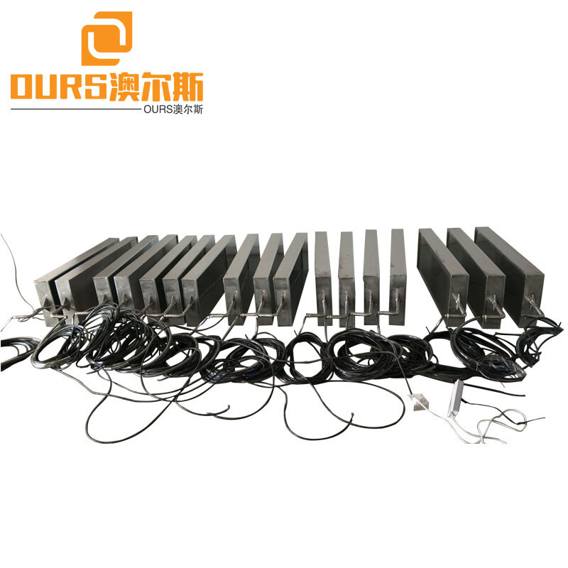 28khz/40khz 5000W StainlessSteel Drop-in Ultrasonic Immersible Transducers Plate For Cleaning Tank