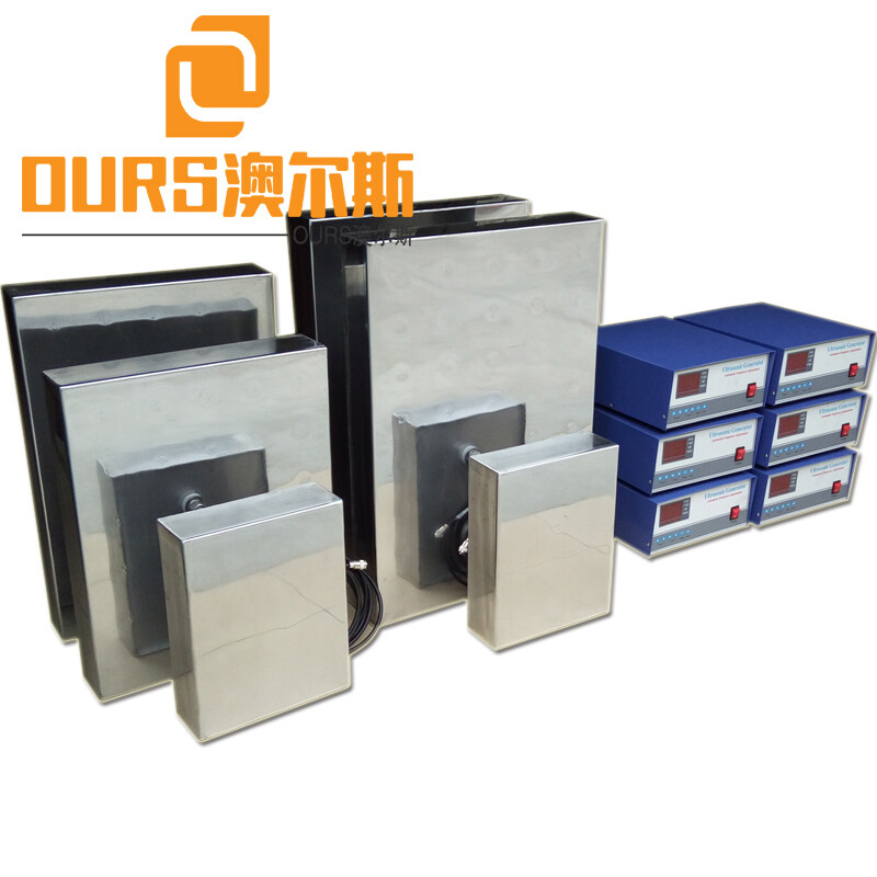 28khz/40khz SS316 Stainless Steel Made 7000W Submersible Industrial Ultrasonic transducer boxes