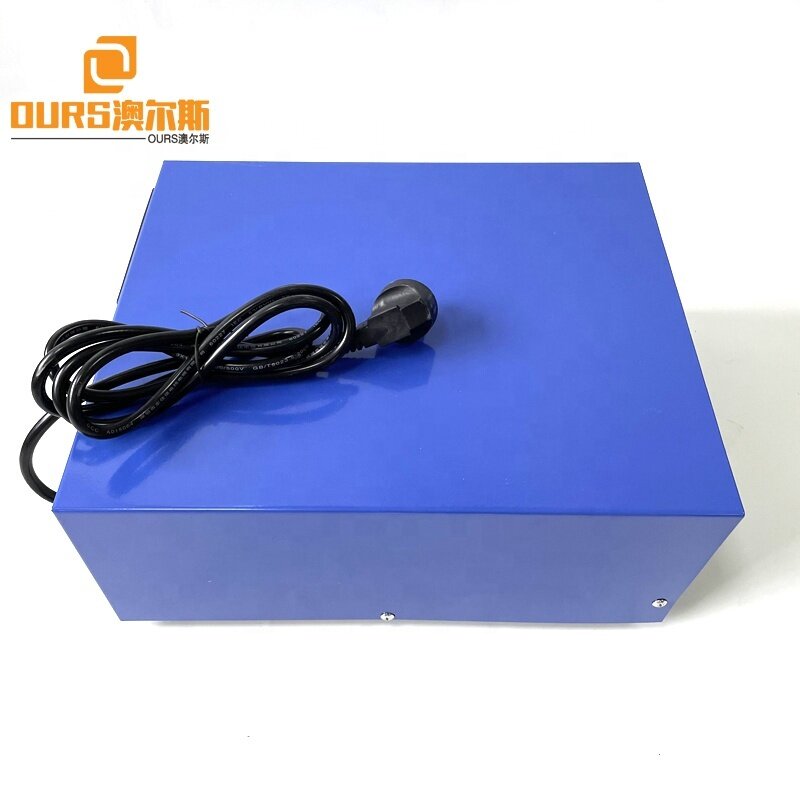 28KHZ/40KHZ 300W Frequency Adjustable Ultrasonic Cleaner Generator And Transducer For Electroplating Mold Parts Cleaning
