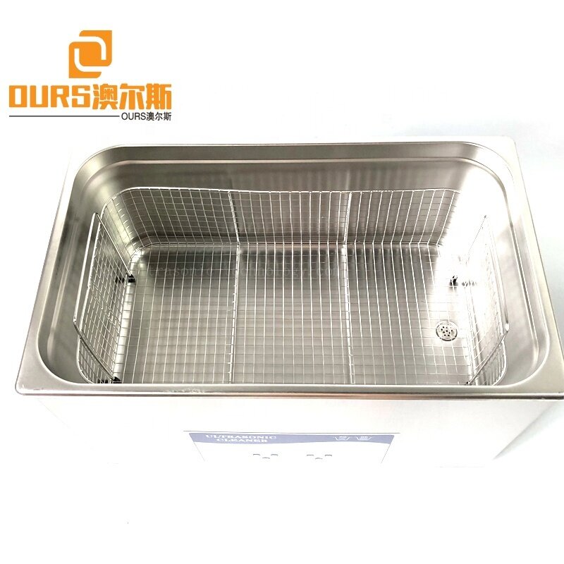 CE Certified Type 40KHZ Industry Ultrasonic Cleaner Vibration Wave Ultrasound Sound Cleaning Equipment For Jewelry Cleaning 30L