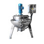 50-500L Steam Jacketed Kettle Electric Heating Tilting Cooking Pot With Mixer Stirring Pot Heat Transfer Oil Food Sauce