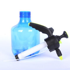 Manual Watering Pot 3L Sprayer Transparent Pneumatic Garden Tools Thickened High Pressure Spray Kettle Fruit Vegetable Cleaning