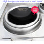 8kw 12kw 15kw High-power Induction Cooker Double Stainless Steel Hotel Dining Kitchen Equipment Induction Cookers Electric