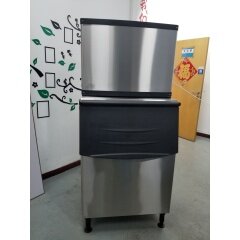 455KG/Day SK-1000P Ice Cube Maker Food-Grade Cuber Ice Making Machine for Bars Ice Drinks