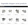 Multifunctional Vegetable Cutter Slicer TQ5A Vegetable Chopper Food Chopping And Mixing Machine Meat Processing Equipment