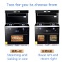 Steaming And Baking Integrated Stove Ih Cooker Household Side Suction And Down Exhaust Range Hood Dual Gas Stove Set
