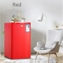 92L Single Door Retro Refrigerator Small Size Fridge Household Student Dormitory Color Circular Door Refrigerator Wine Cabinet