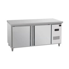 0~-15 Refrigerated Table 1.8 M Brass Refrigerated Bench Refrigerator