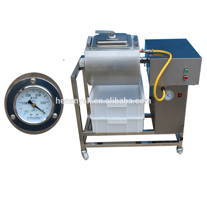 Vacuum Meat Salting Marinated Machine Salter Meat Tumbler Tumbling Machine with Timer