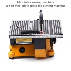 110v 240v Mini Table Sawing Machine 3 Sets Of Saw Blades For Cutting Wood Rebar Metal Glass Tile Cutting Machine