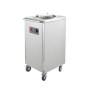 1 hole Stailess steel fast sales Plate warmer cabinet cart Dishes Warming Trays Food Warming Equipment