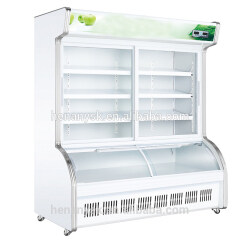 100% Tested Fruit Display Refrigerator with CE&ISO