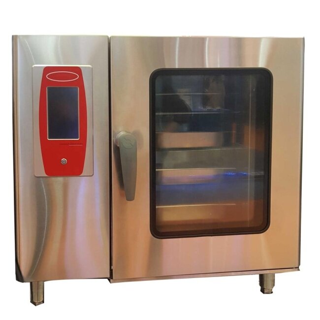 6 / 10 Trays Multi-Functional Electric Convection Steam Oven Commercial Combi Oven for Sale