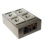 4 Stove Commercial Chocolate Stove Electric Party DIY Chocolate Melting Machine