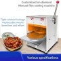 Aluminum Foil Box Heat Sealing Machine Fast Food Takeaway Packing Bowl Cup Crayfish Seafood Manual Sealing Machine