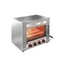 IS GS-14 High Quality Efficiency 4 Head Gas Infrared Kitchen Salamander