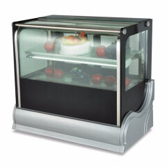 CT-90 Exhibidor refrigerado de escritorio de lujo Gabinetes para pasteles frescos Escaparate