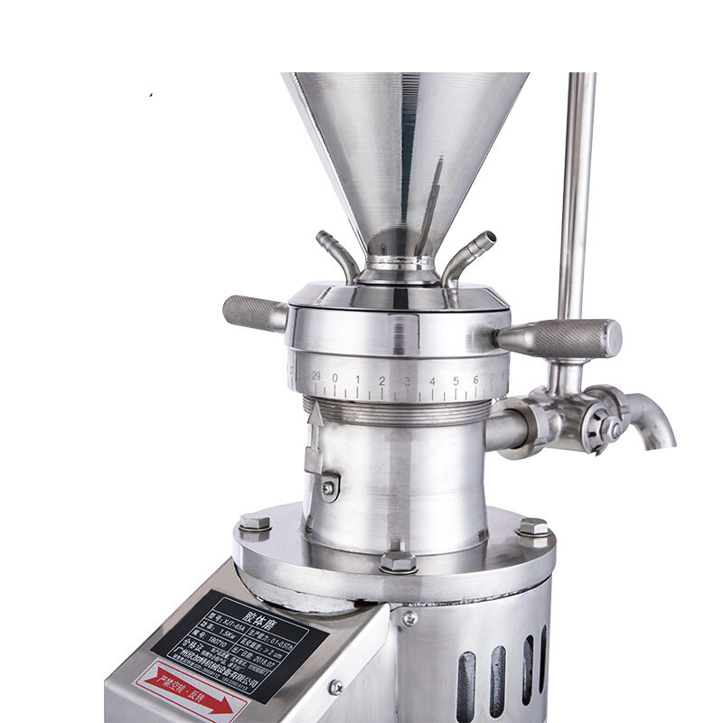 Spot Vertical Stainless Steel Food Colloid Mill Nuts Pepper Sauce Peanut Sesame Paste Grinder Grinding Equipment Single Three Ph