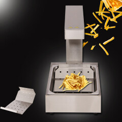 FY-620 KFC Chip Warmer Display vitrina Papas fritas chips Trabajador que sostiene el gabinete Equipo de comida rápida