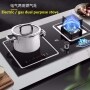 Gas Electric Dual Purpose Stove Double Stove One Electric One Gas Desktop Embedded Induction Cooker Gas Stove Ng Lpg
