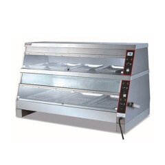 IS-DH-8P Electric Warmer Machine Stainless Steel Display Food Warmer Showcase For Sale
